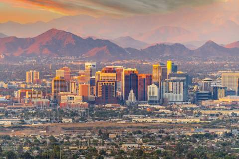 Phoenix Skyline - Arizona Area Guide